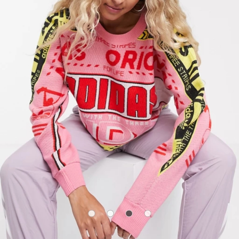 Adidas Originals RARE 90s style sweater